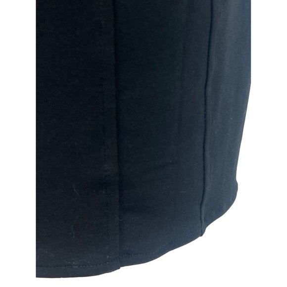 Victoria's Secret Lace Back Black Dress | Office Siren Dark Romance Mob Wife LBD - Picture 10 of 16